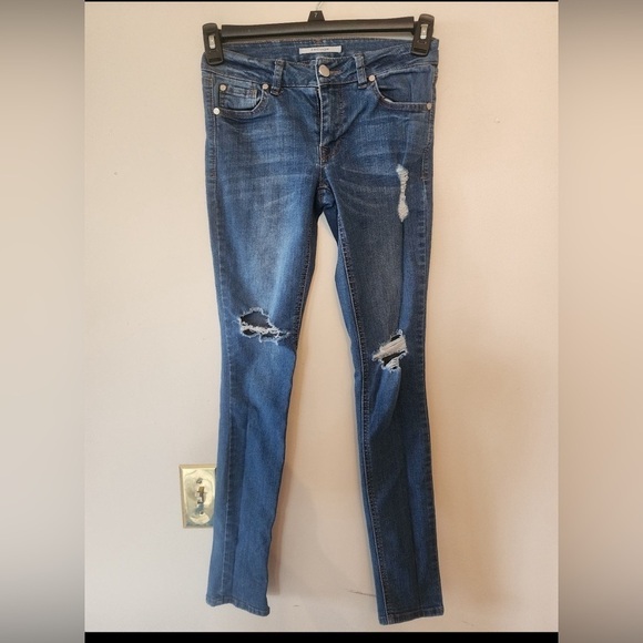 Refuge skinny jeans size 0 distressed - Picture 1 of 3